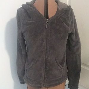 Danskin zip-up fleece hoodie